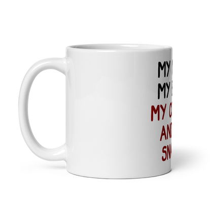 My Neck, My Back: 11oz White Glossy Mug