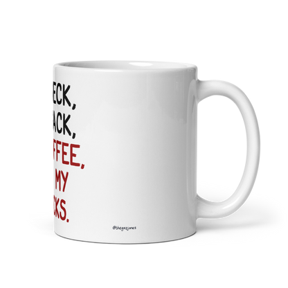 My Neck, My Back: 11oz White Glossy Mug