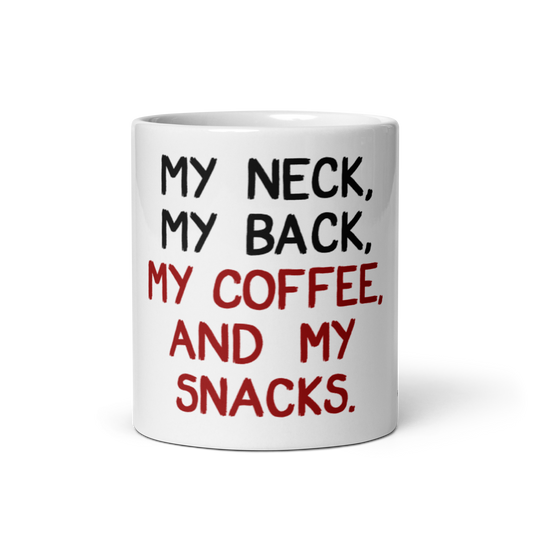 My Neck, My Back Mug